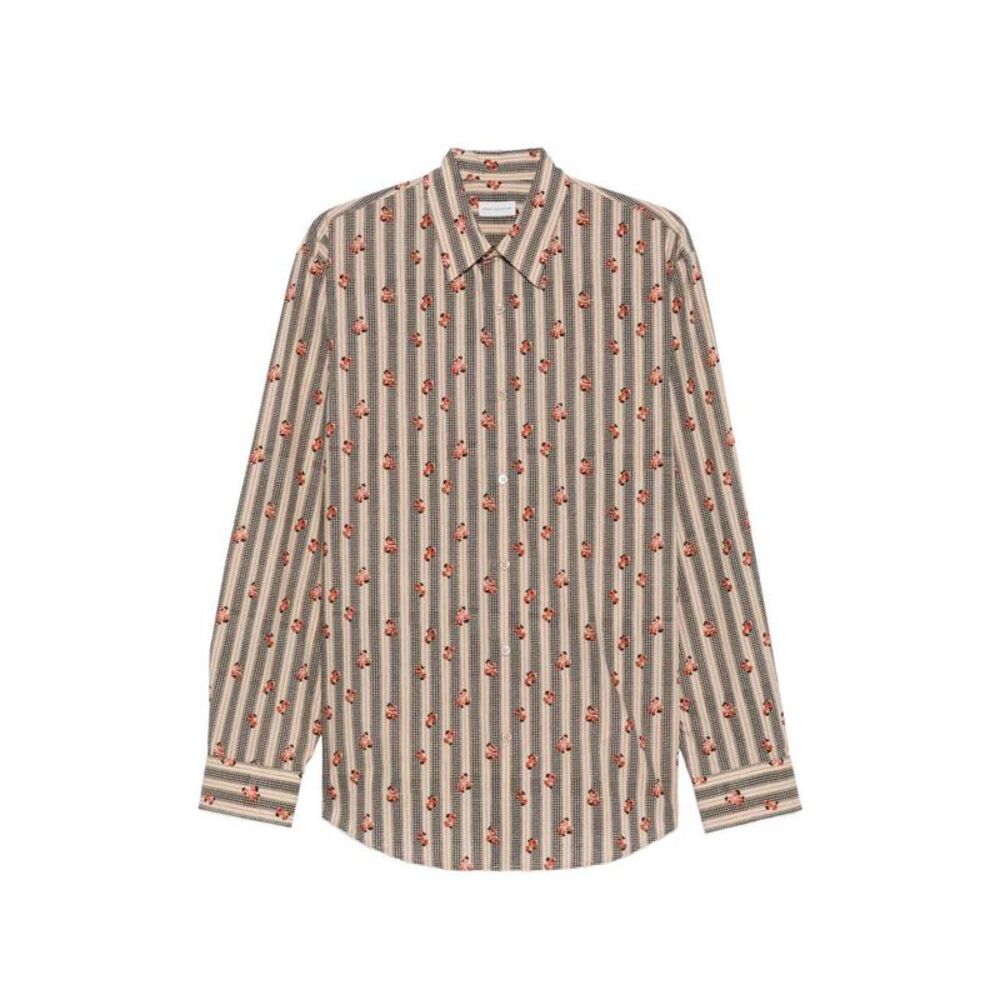 Dries Van Noten Men Caper 4004 M.W. Shirt Bei
